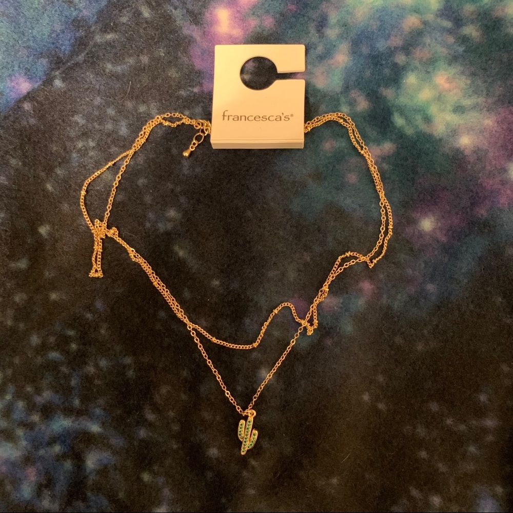 NWT Cactus Necklace